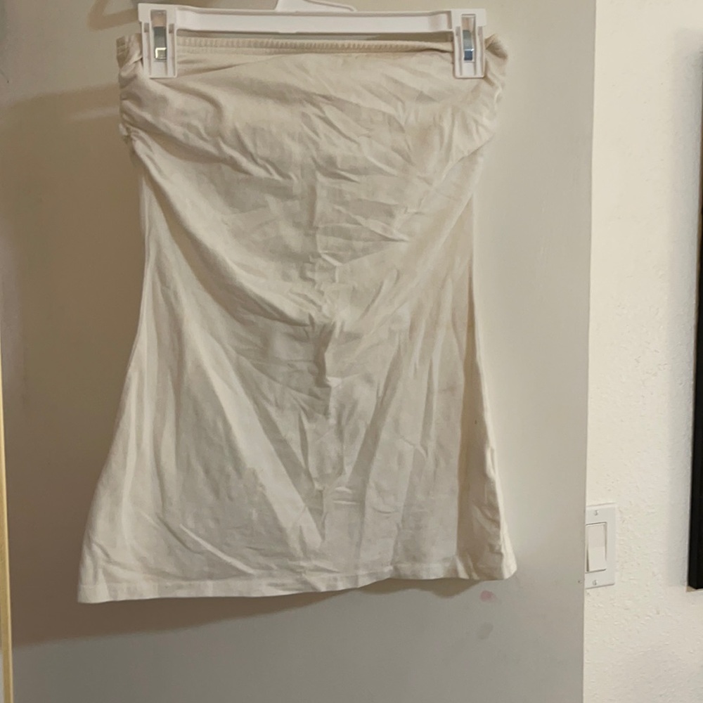 Tube top white size M